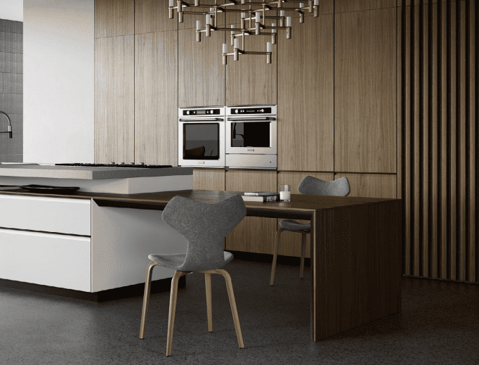 Tables and bar counters